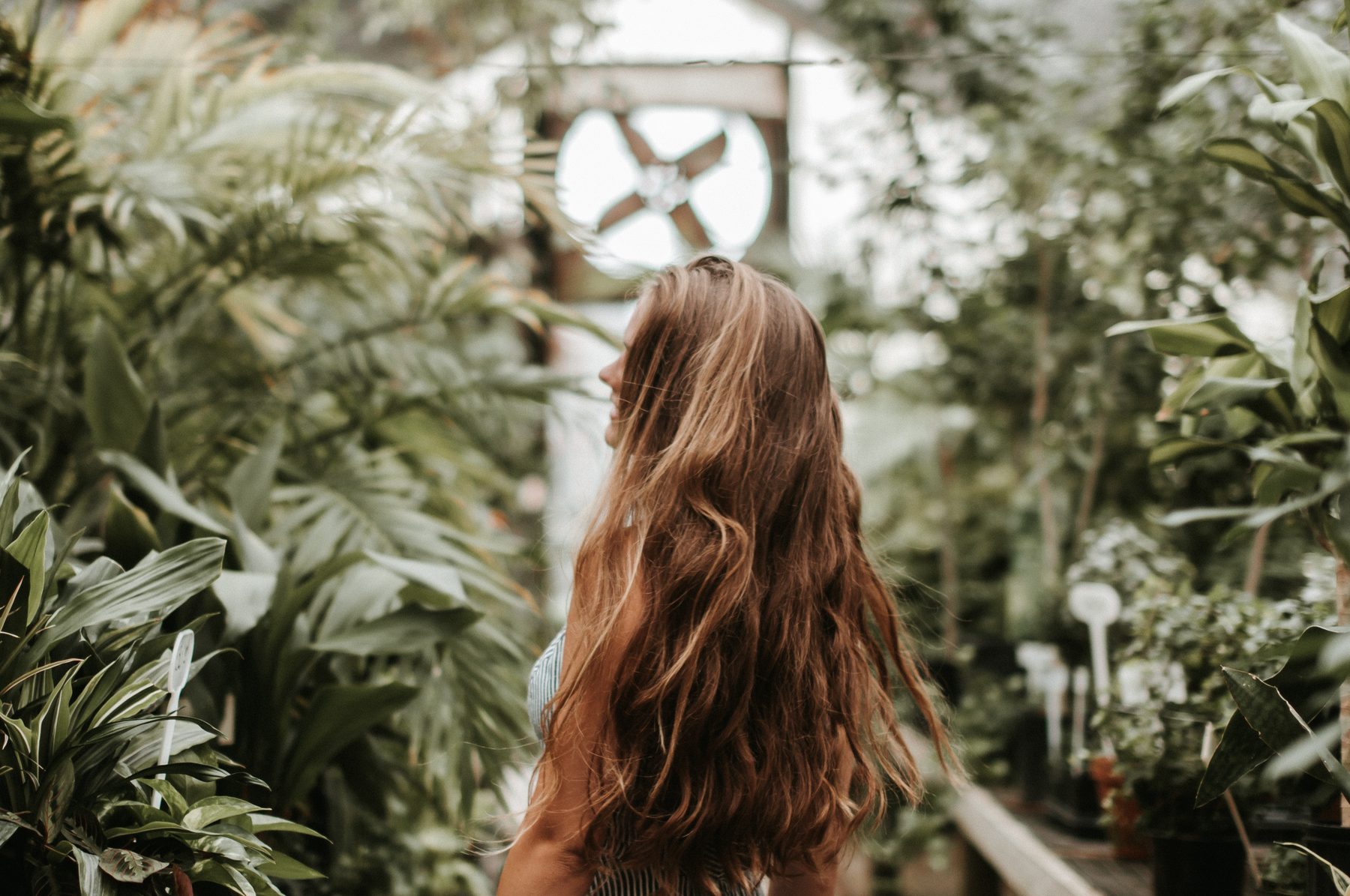 Woman in Plants